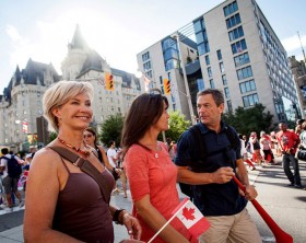 Canadenses comemoram dia da união de províncias em uma só nação