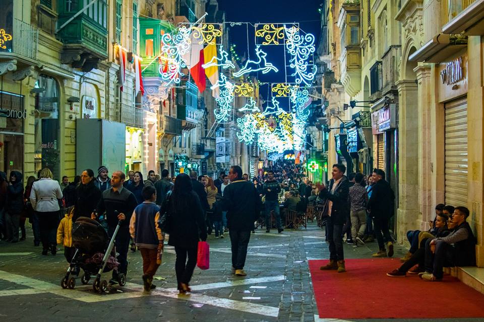 Valletta no Natal