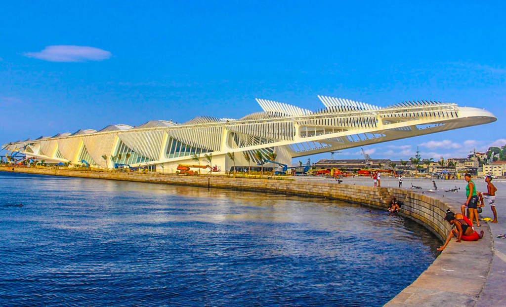 Museu Amanh   mais novo cart  o-postal Rio Janeiro Qual Viagem