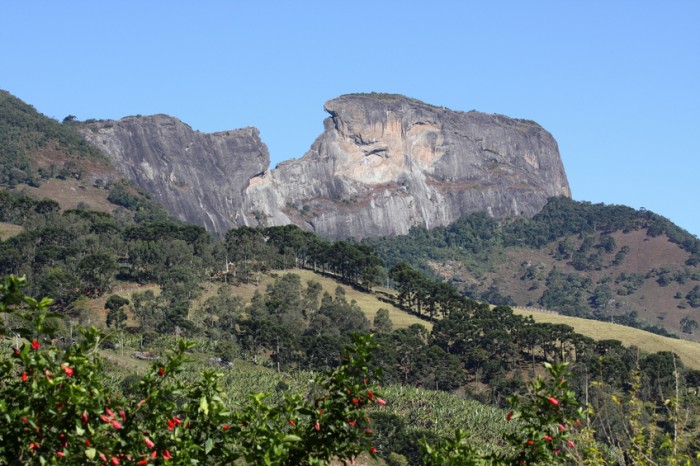 "Stone mountain in Campos do JordA#o, BrazilMORE IMAGES OF BRAZIL"