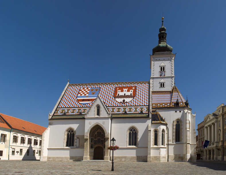 Church St Mark, Zagreb, Croatia