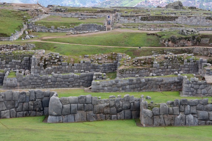 Fortress Sacsayhuaman - the last  stronghold of the Incas in the north of Cusco.
