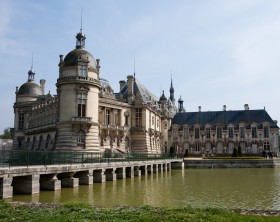 Le Chateau de Chantilly dans l'Oise