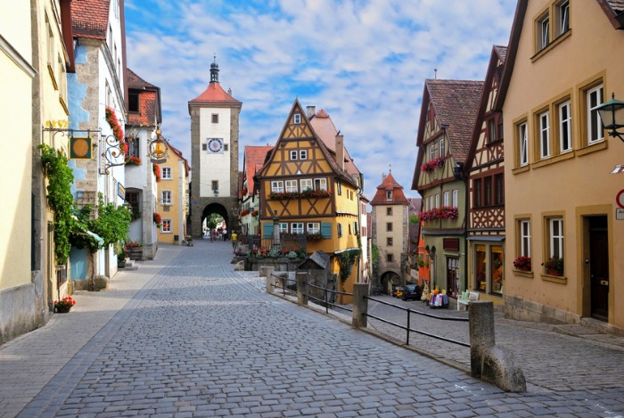Rothenburg ob der Tauber, Germany, Bavaria