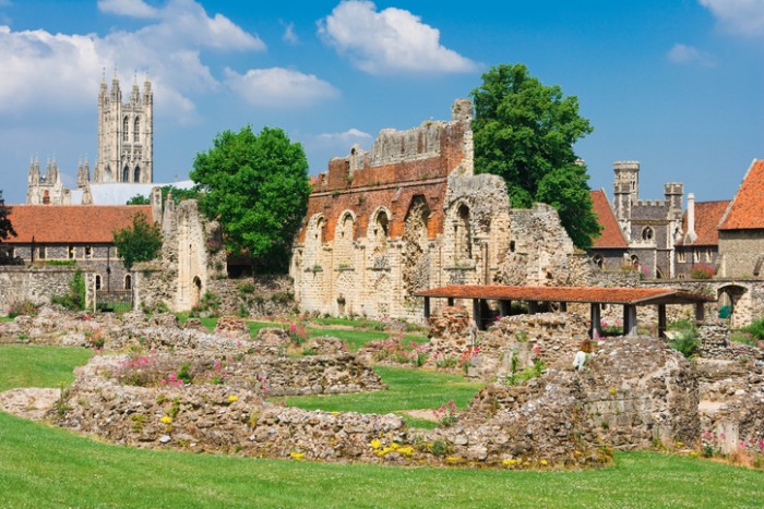 This Abbey, founded by St.Augustine in around 598, is one of the oldest monastic sites in England.