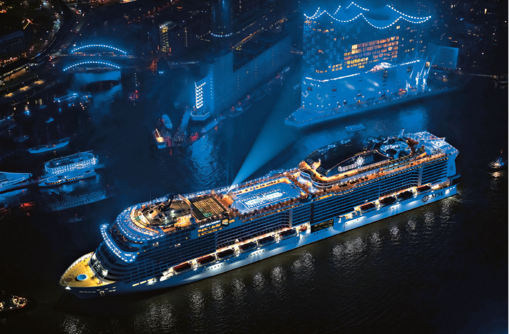 MSC Grandiosa, o nome certo para um navio grandioso Qual Viagem
