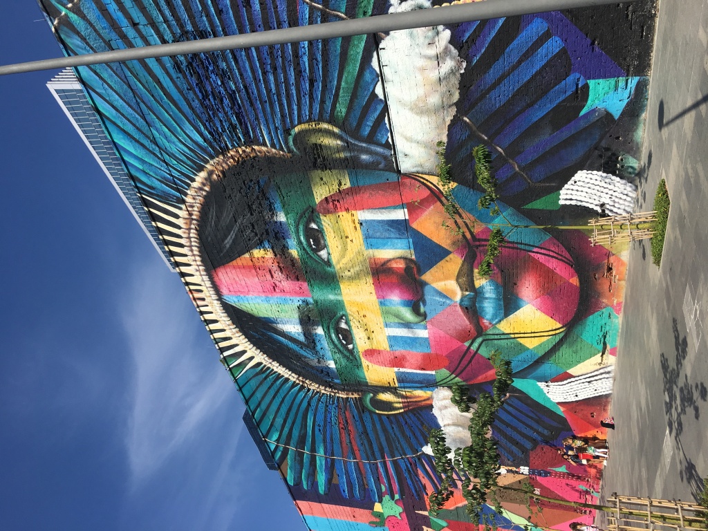Arte de rua no Porto Maravilha