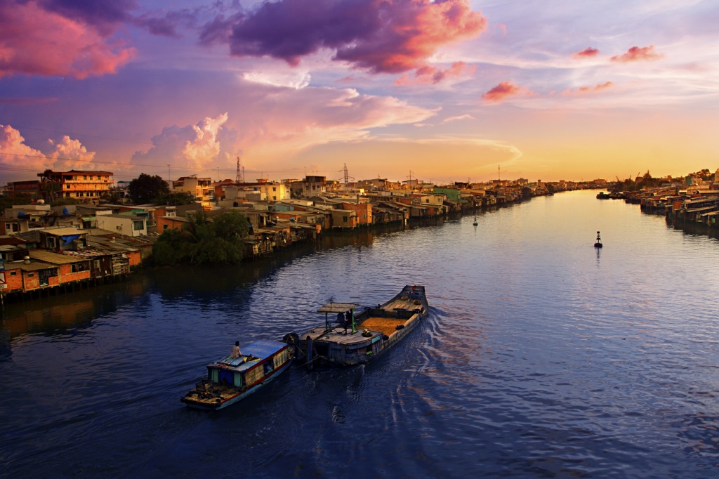 Rio Mekong. Foto por The_Light_Painter / iStock