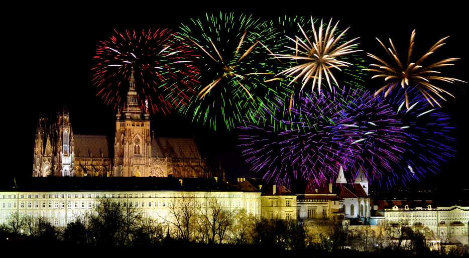 Ano Novo em Praga