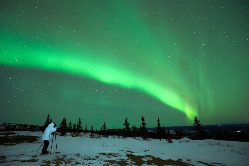 Moradores do Alasca registram aurora boreal; veja imagens do fenômeno