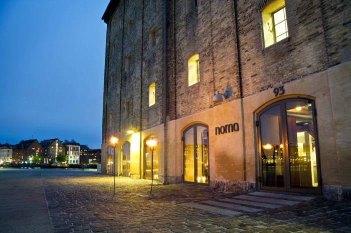 Copenhagen, Denmark - September 17, 2011: The danish gourmet restaurant Noma opened in 2003. It is situated in an old warehouse in Christianshavn, Copenhagen. In 2005 it received its first Michelin Star and the second in 2007.
