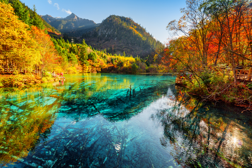 Toda A Exuberância Do Vale Jiuzhaigou Na China Qual Viagem