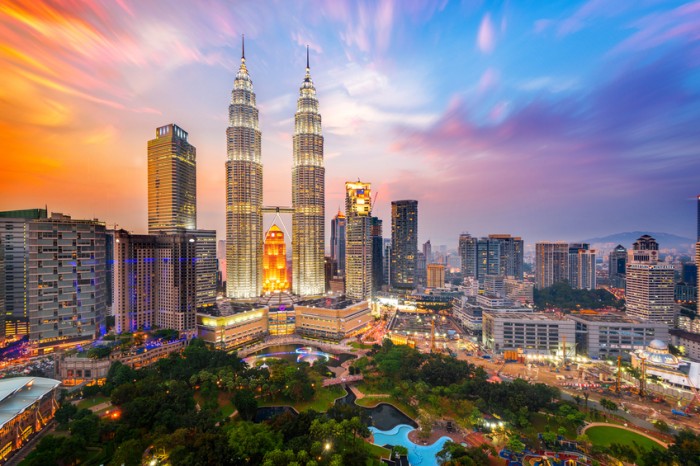 Petronas Towers, also known as Menara Petronas is the tallest buildings in the world from 1998 to 2004.