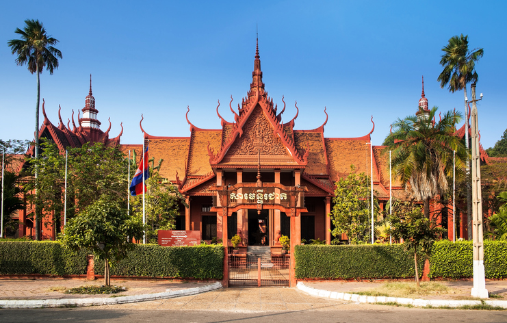 This is Cambodia's largest museum of cultural history and is the country's leading historical and archaeological museum.
