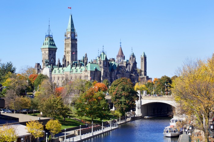 Canadian Parliament and Rideau Canal (XXXLarge)