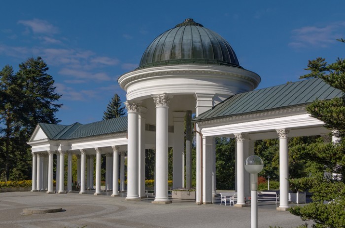 Carolina spring colonnade in Marianske lazne, Czech republic