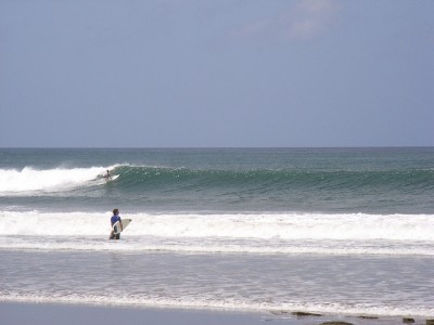 Playa Popoyo, na Nicarágua - famosa pelo surf