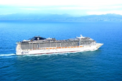 MSC Cruzeiros deu início à temporada 2017/2018 com o sofisticado transatlântico MSC Preziosa (foto), no dia 18 de novembro. O navio é um do destaques da armadora para o período. Foto: Divulgação