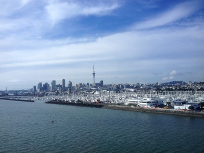 vista panorâmica de Auckland