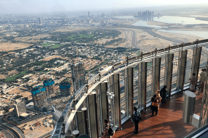 Vista do Burj Khalifa 