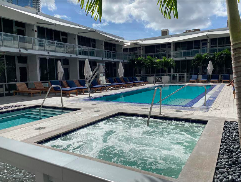 piscina em Miami