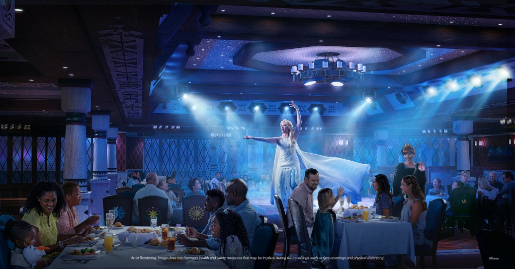 Arendelle: A Frozen Dining Adventure. Foto por Disney / Divulgação