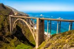 10 destinos para conhecer em uma road trip nos Estados Unidos Bixby Bridge, Highway #1 Big Sur, California, USA