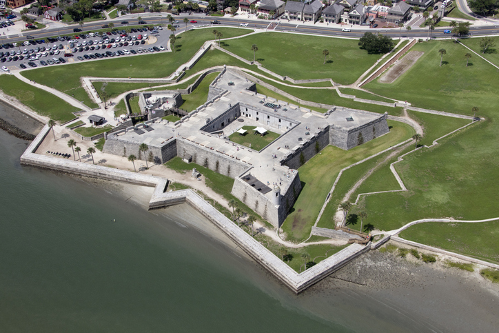 Castillo de San Marcos. Foto por iStock / 6381380