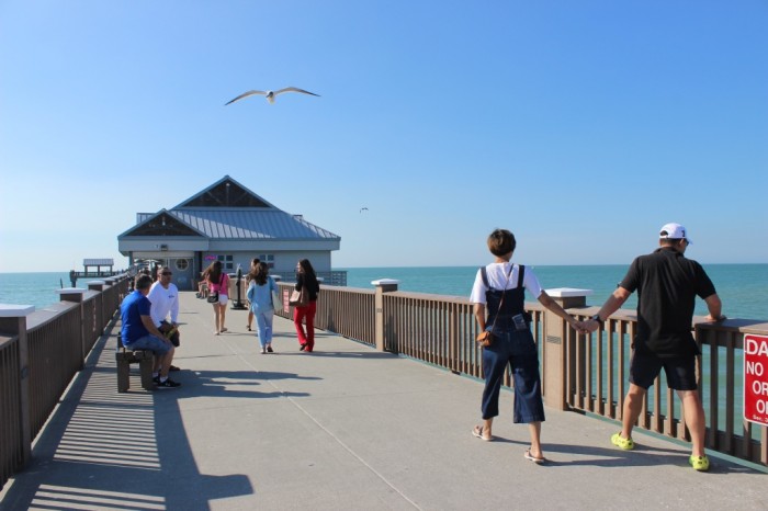 Pier 60 em Clearwater Beach. Foto por Patrícia Chemin