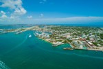 Aerial scenic Key West Florida photo