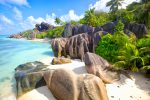 Seychelles recebe nove prêmios no World Travel Awards 2023 Anse Source d'Argent beach