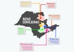 Rotas Cervejeiras: opção de viagem por São Paulo no verão mapa-1