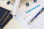 GTA lança cobertura de quarentena para a Covid-19 Insurance concept. Travel insurance.