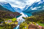 Noruega libera entrada de turistas brasileiros sem quarentena obrigatória Beautiful Nature Norway aerial photography.