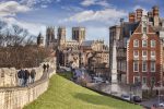 York City Walls, with a View to Minster