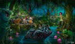 Disney: conheça a cena e os personagens da nova atração do Magic Kingdom Tiana’s Bayou Adventure