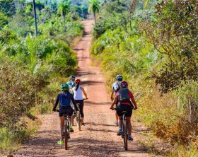 Roteiros de bike em Bonito