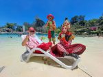 Natal tropical: Papai Noel é presença garantida no Thermas da Mata Papai Noel