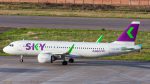 SKY Airline fortalece presença no Brasil com voos diretos entre Salvador e Santiago Avión SKY