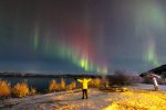 Encontro Nacional de Caçadores de Aurora Boreal acontece em Curitiba Brasileiros-na-Finlandia-registram-aurora-boreal-rarissima