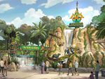 Busch Gardens Tampa Bay terá novo espaço interativo em 2025 Wild Oasis Realm busch gardens