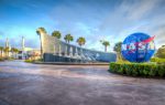 KSCVC---Entrance-NASA-logo-fountain