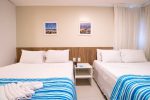 Suítes Family oferecem conforto e praticidade para famílias e grupos que visitam Maceió quarto-StandardDuploFamily-INN-04